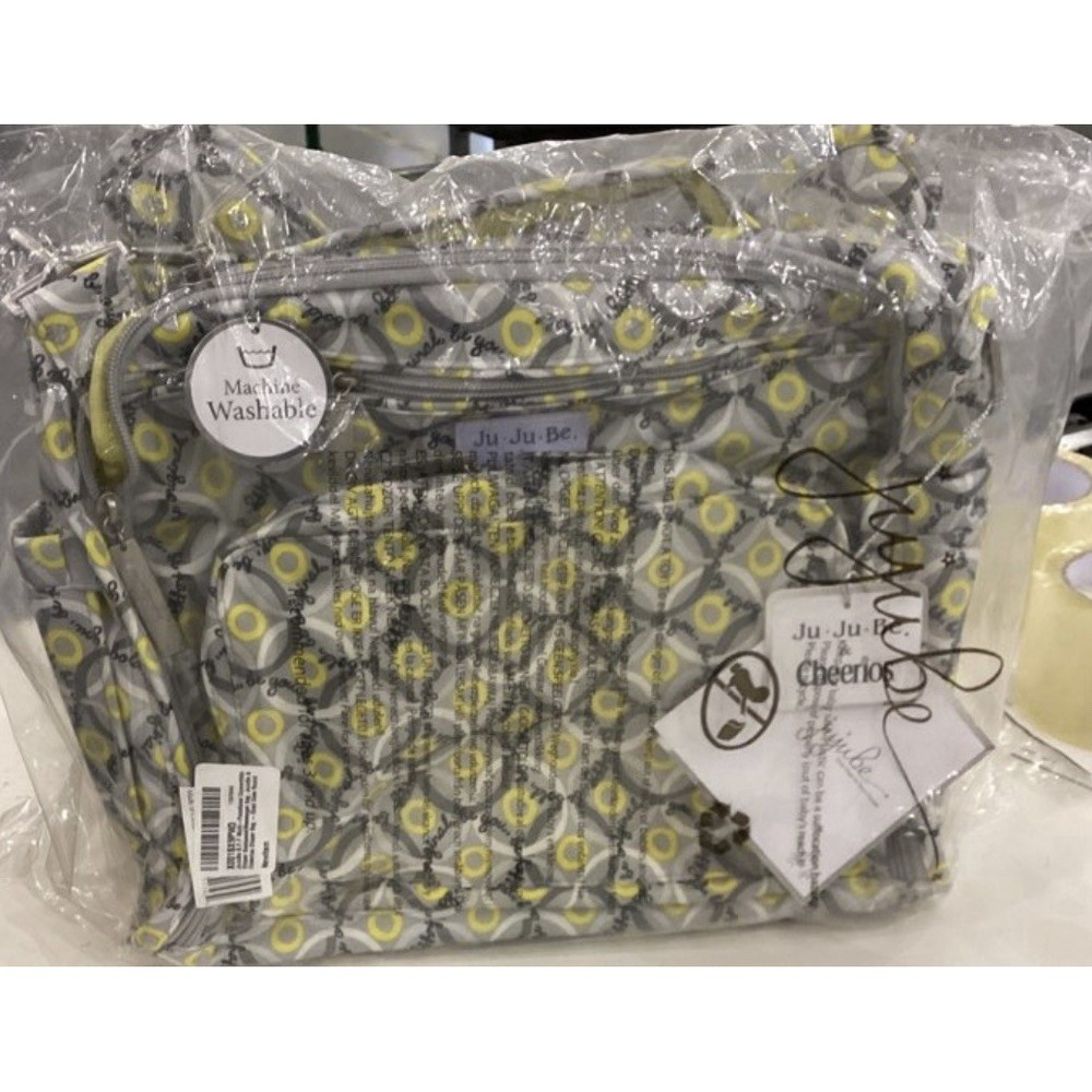 Ju Ju Be Diaper Bag Unisex Cheerios Limited Edition New with Tags Cute‎ Spacious - Picture 6 of 10